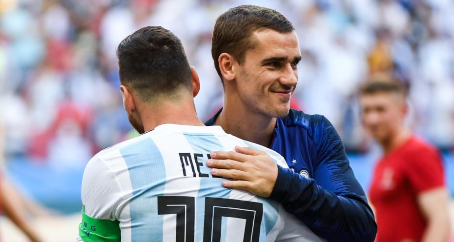 بازی خاطره انگیز آرژانتین - فرانسه در جام جهانی 2018