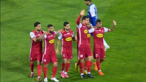 گل اول پرسپولیس به استقلال توسط گولسیانی