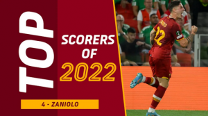 نیکولو زانیولو یکی از برترین گلزنان آ اس رم در سال 2022