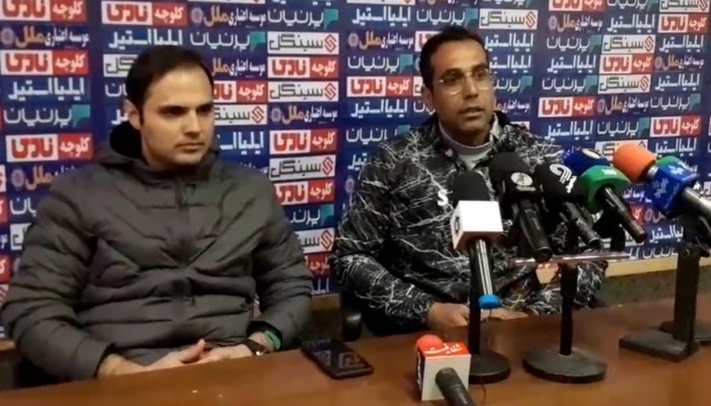 نشست خبری مس کرمان بعد از بازی مقابل ملوان