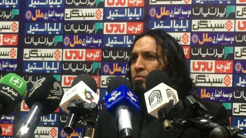 نشست خبری حسین‌خانی پس از شکست مقابل سپاهان