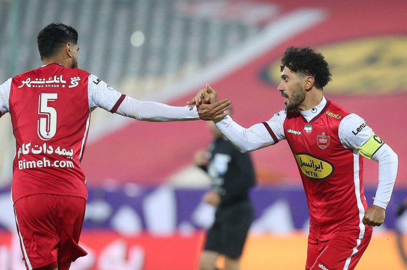 گل اول پرسپولیس به ذوب آهن (عالیشاه)