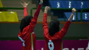 دختران ایران و گلی زیبا در ثانیه آخر بازی! 
