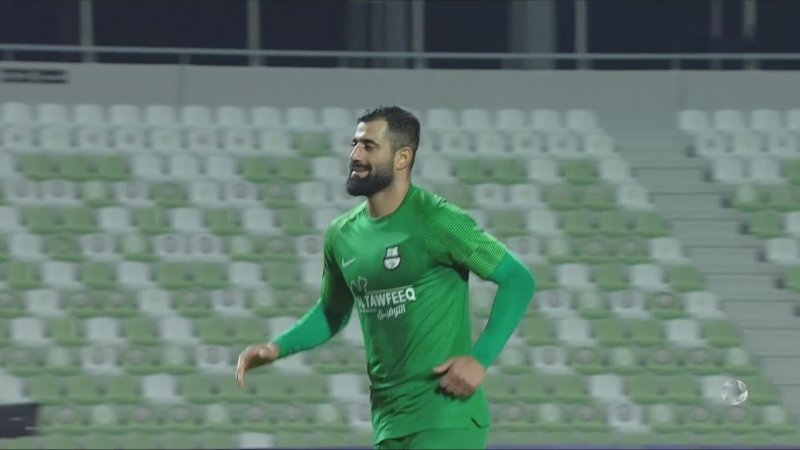 گلزنی کنعانی زادگان در برابر ام صلال (پنالتی)