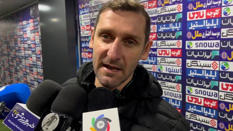 خلعتبری: پرسپولیس ۱۰ نفره شد کار برای ما سخت تر شد