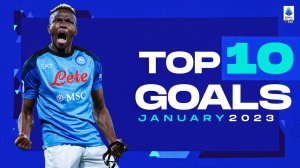 10 گل برتر در ژانویه 2023 سری آ ایتالیا