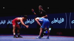 پیروزی یونس امامی در وزن 74 kg