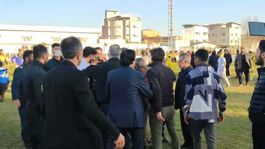 اعتراض هواداران بابلی بعد از حذف از جام حذفی