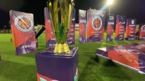 رونمایی از جام قهرمانی لیگ برتر زنان در ورزشگاه فجر بم