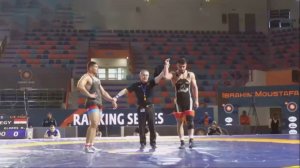 پیروزی فیروزپور مقابل حریف مصری در وزن 97 کیلوگرم