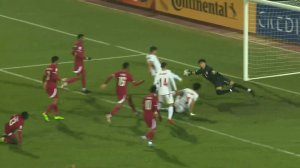 تریپل سیو تماشایی دروازه‌بان قطر مقابل ایران