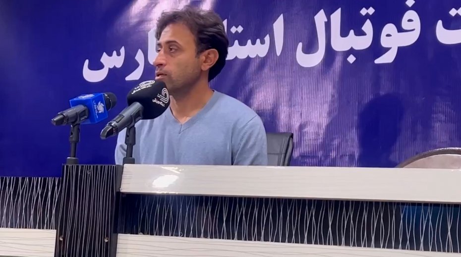 کنفرانس خبری رجب‌زاده پس از دیدار با آرمان گهر‌