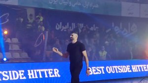 امین اسماعیل‌نژاد، بهترین پشت‌خط‌زن لیگ برتر والیبال ایران