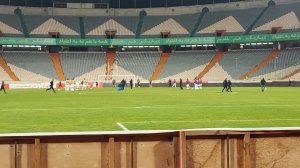 نیمکت تیم ملی در حال آماده‌سازی خود برای بازی با کنیا