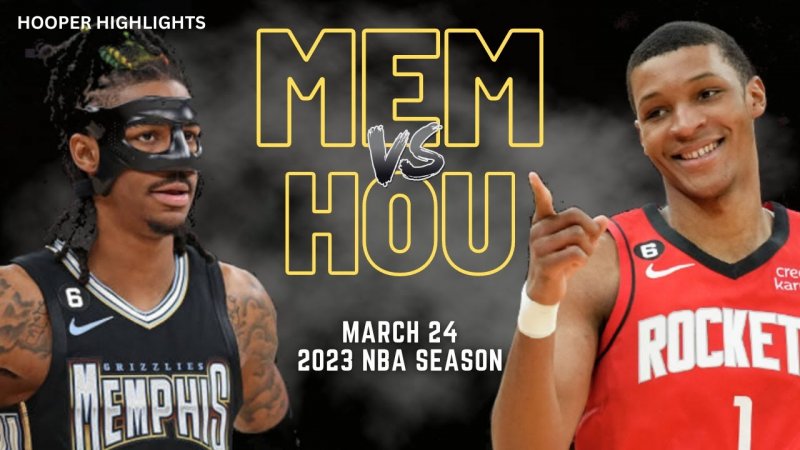 خلاصه بسکتبال ممفیس گریزلیز - هیوستون راکتس