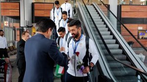 ورود تیم فوتبال ساحلی به ایران پس قهرمانی در جام ملت‌های آسیا
