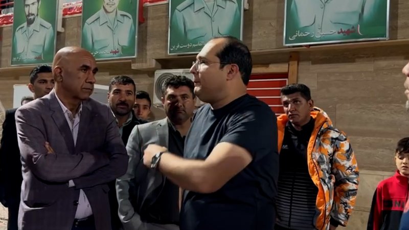 فریاد ربیعی در پایان بازی با پرسپولیس