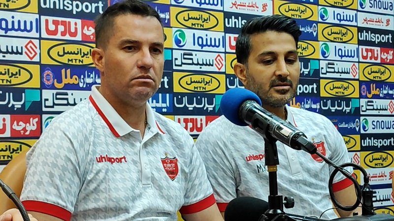 مربی پرسپولیس: داوری مشکلی نداشت