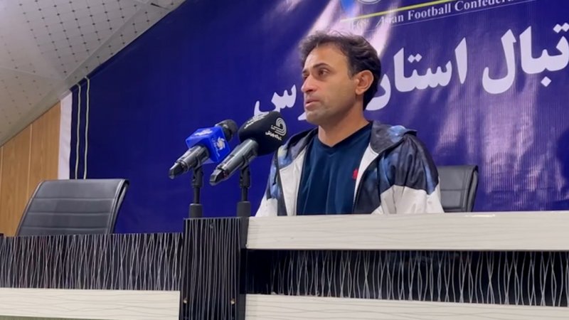 کنفرانس خبری رجب‌زاده پس از دیدار با استقلال ملاثانی