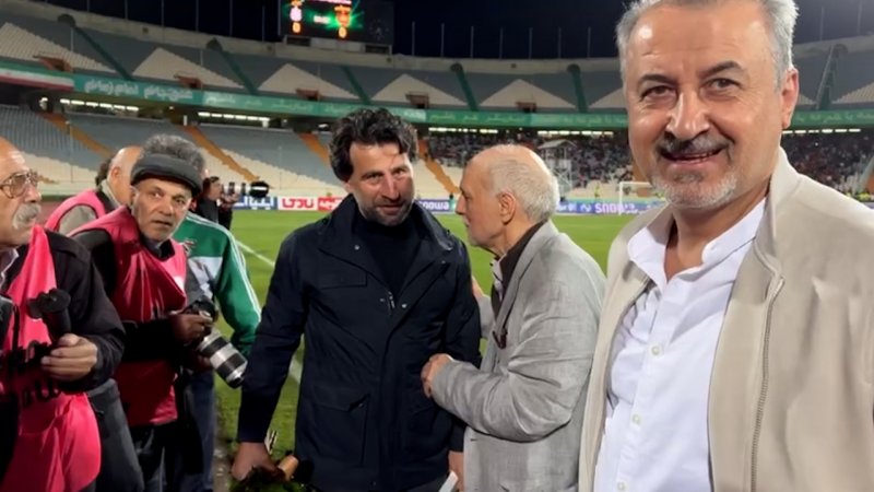 تقدیر از پژمان نوری و زارع توسط باشگاه پرسپوليس