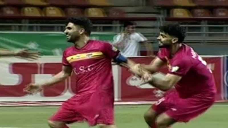 گل دوم فولاد به نساجی توسط انصاری