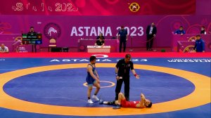شکست رضایی در وزن 61kg مقابل حریف قزاقستانی