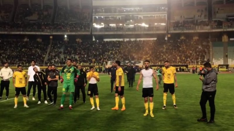 ایسلندی سپاهانی ها بعد از پیروزی مقابل مس رفسنجان