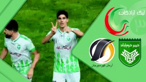 خلاصه بازی خیبر خرم آباد 2 - آرمان گهر 0