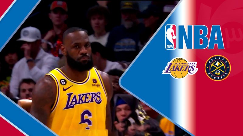 خلاصه بسکتبال دنور ناگتس - لس آنجلس لیکرز