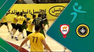 خلاصه هندبال سپاهان 36 - شهید شاملی 27