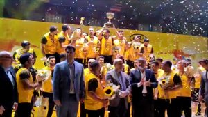 اهدای مدال و کاپ قهرمانی لیگ برتر هندبال به سپاهان
