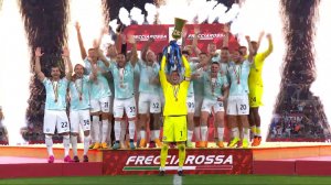 اهدای جام قهرمانی کوپا ایتالیا به اینتر