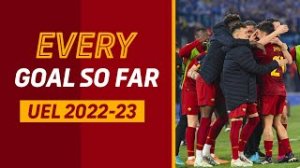 تمام گل‌های آاس رم در لیگ اروپا 2022/23