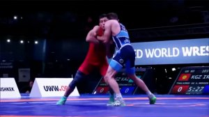 پیروزی محسن نژاد مقابل حریف قزاقستانی در وزن 60 kg