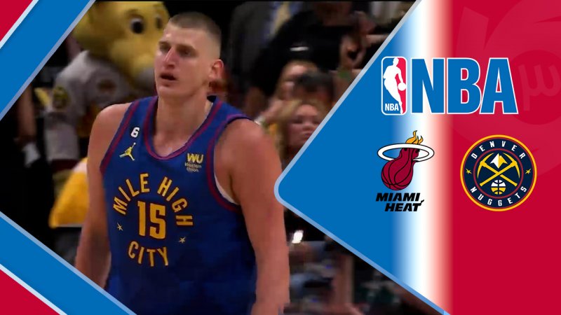 خلاصه بسکتبال دنور ناگتس - میامی هیت