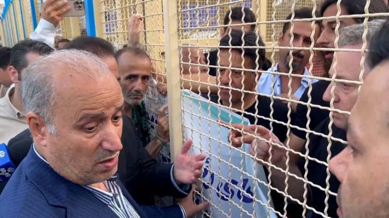 صحبت‌های جالب هواداران سپیدرود با مهدی تاج