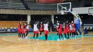 دقایقی از تمرین شوتزنی بازیکنان تیم ملی بسکتبال زنان