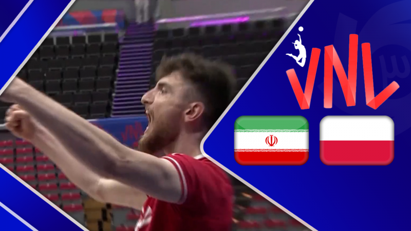 خلاصه والیبال لهستان 3 - ایران 2