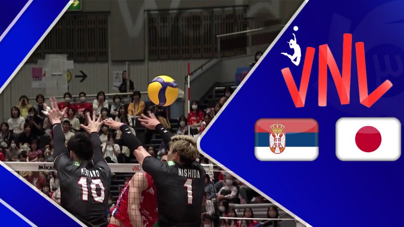 خلاصه والیبال ژاپن 3 - صربستان 1
