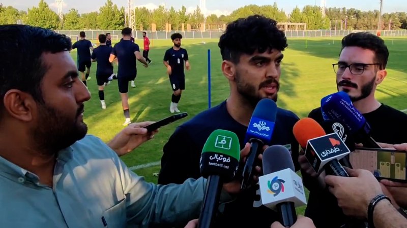 همراه با مدافع السد و تیم امید قبل از تورنمنت غرب آسیا