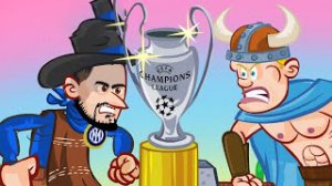 فینال لیگ قهرمانان اروپا به روایت انیمیشن 