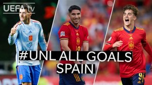 تمامی گل‌های اسپانیا در راه فینال لیگ ملت‌های اروپا