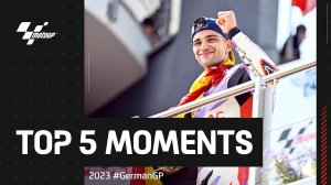 5 لحظه برتر موتو جی پی آلمان 2023