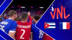 خلاصه والیبال فرانسه 3 - کوبا 0 