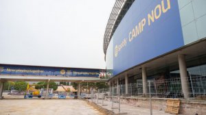 ادامه بازسازی نیوکمپ ورزشگاه اختصاصی بارسلونا