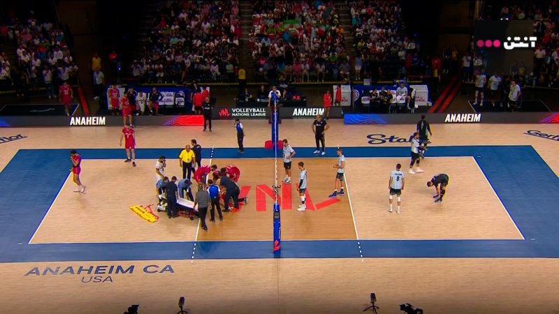 مصدومیت حاجی پور در دست سوم بازی با آرژانتین