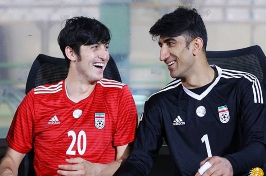 شوخی جالب آزمون با بیرانوند
