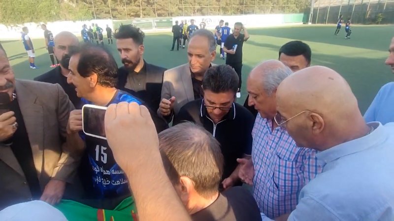 حضور امیر قلعه‌نویی در دیدار پیشکسوتان و هنرمندان