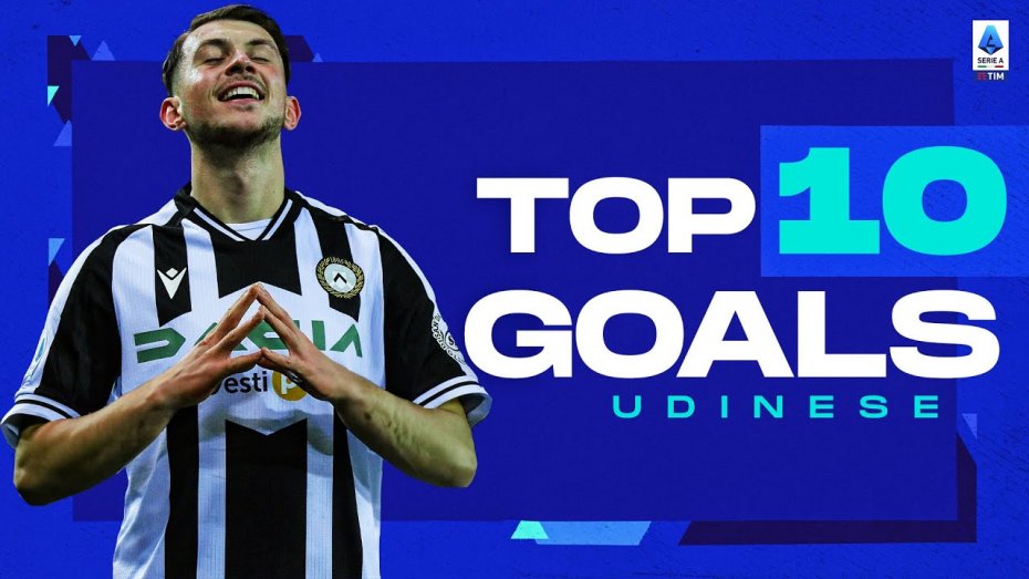 10 گل برتر اودینزه در سری آ 2022/23