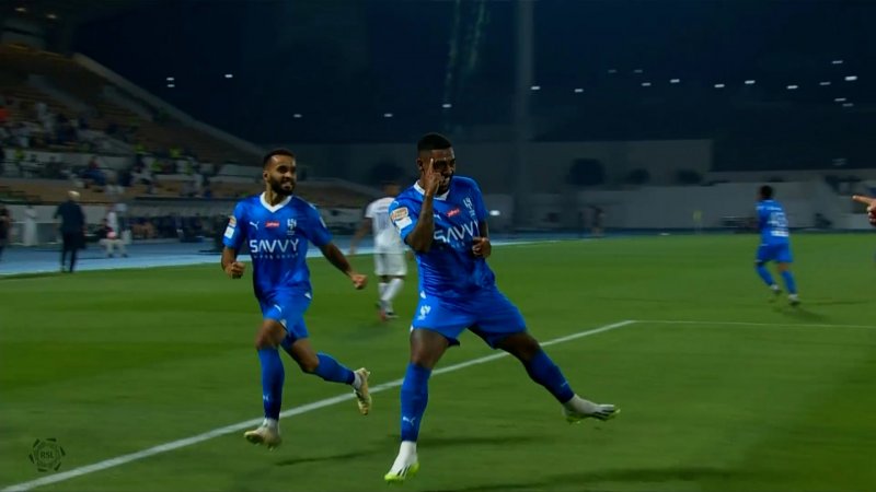 دبل مالکوم، گل دوم الهلال به ابها